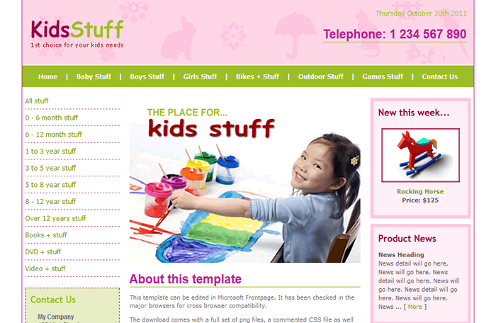 Play School Template Play School Template